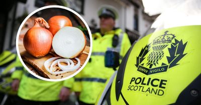 Police investigating after man 'hit by onion' on busy Edinburgh street