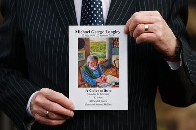 Poet Michael Longley touched souls with just a few words, funeral hears