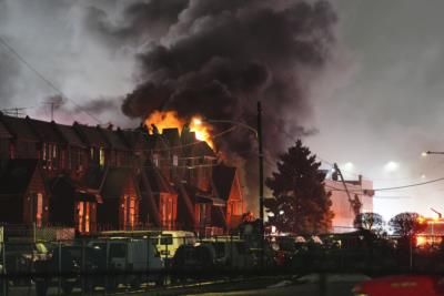 Medevac Jet Crash In Philadelphia Neighborhood Causes Fiery Explosion