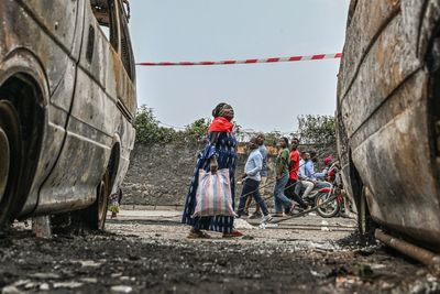 Congolese army fights to repel Rwanda-backed rebels in fighting that has killed some 700 people