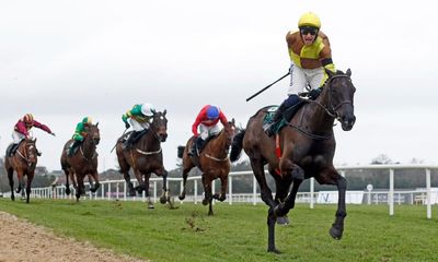 ‘He’s awesome’: Galopin Des Champs surges to Irish Gold Cup hat-trick