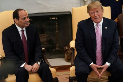 Egypt's Sisi Tells Trump World 'Counting On' Him For Middle East Peace