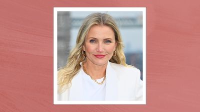 Cameron Diaz's short cherry-red nails are as chic as they come - and so practical