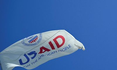 USAid website offline as Trump moves to put agency under state department