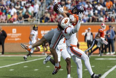 Jack Bech catches winning pass in Senior Bowl on week dedicated to late brother Tiger