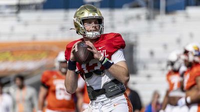 No One Was More Hyped for Senior Bowl Marriage Proposal Than Notre Dame’s Riley Leonard