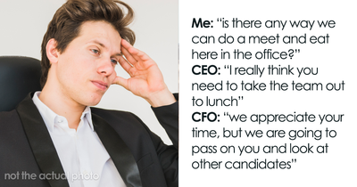 People Are Confused By This Man’s Excuse Not To Go Out For Lunch With A CEO, Costing Him A Job