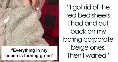 Woman Wonders Why Her Home Is Turning Green, Finds Out It’s Because Husband Is Cheating