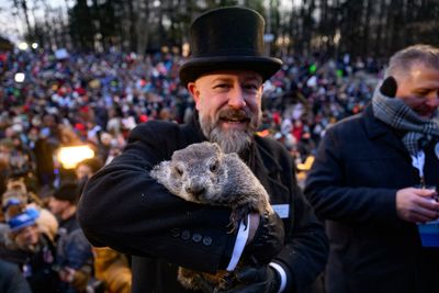 Punxsutawney Phil 'Jokes' as He Makes His Yearly End of Winter Prediction: 'Only I Know—You Can't Trust A.I.'