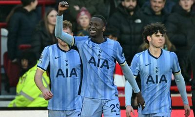 Spurs claim first league win in seven weeks as they battle past Brentford