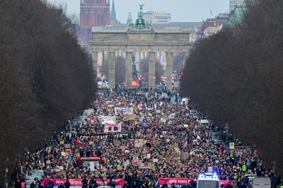 At Least 160,000 Rally In Berlin Against Far Right