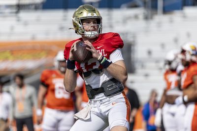 How Riley Leonard raised his 2025 NFL Draft stock in the Senior Bowl