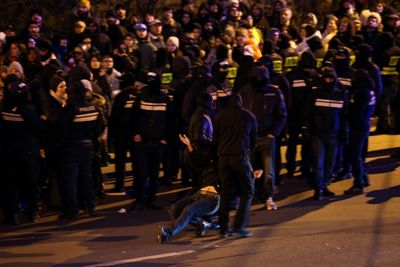 Georgia Police Arrest Two Opposition Leaders At Protest