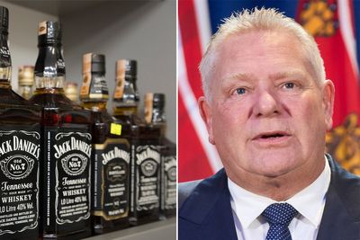 Stores across Canada to pull American booze from shelves as trade war escalates