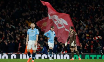 Guardiola admits City’s confidence is ‘fragile’ as Arsenal crush title defence