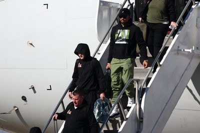 LOOK: Eagles arrive in New Orleans ahead of Super Bowl LIX