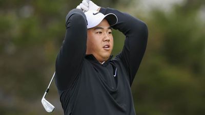 Broadcast Roasts Tom Kim for Slow Play That Led to Water Ball at Pebble Beach