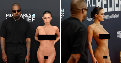 Bianca Censori Sparks Outrage With Scandalously Bare 2025 Grammys Look Alongside Kanye West