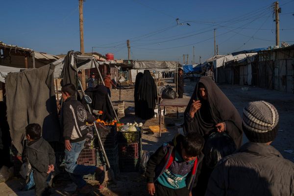 Trump's aid freeze shocks a Syria camp holding families linked to the Islamic State group