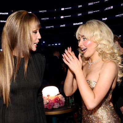 Sabrina Carpenter Had a Full Circle Fangirl Moment with Miley Cyrus at the Grammys