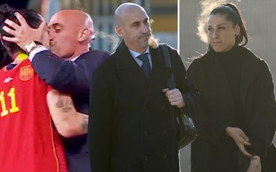 Spanish World Cup winner Jenni Hermoso confronts ex-football chief Luis Rubiales at 'kissgate' trial