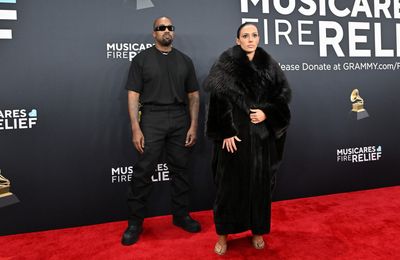 Kanye West and Bianca Censori left Grammy Awards after see-through dress stunt