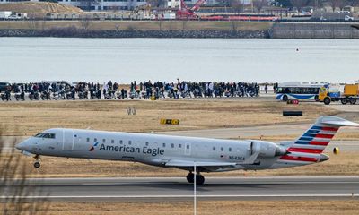 Families of victims visit Washington plane crash site amid swirl of questions