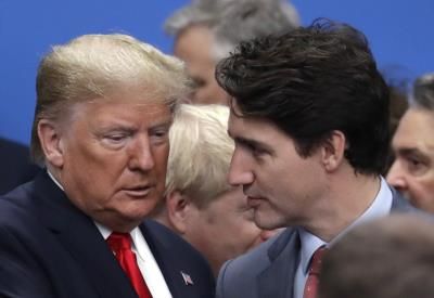 President Trump Holds Talks With Canadian Prime Minister On Tariffs