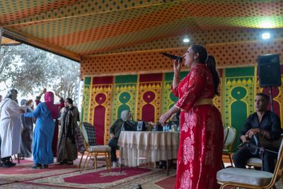 From urban bars to country weddings, Moroccan folk singers break barriers and keep traditions alive