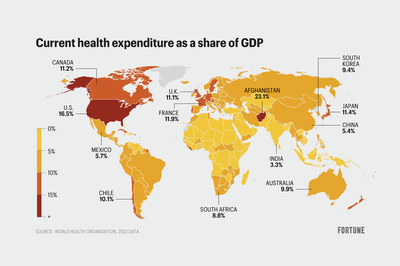 The U.S. spends more on health care than any wealthy nation—but American lifespans are shorter