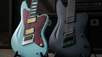 “A modernized take on an iconic shape”: Spiritbox’s Mike Stringer wowed metalheads with a custom offset Jackson. Now he’s turned to Aristides for his first signature guitar – a brutal, space-age take on the Jazzmaster