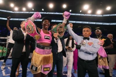 Claressa Shields Wins First Undisputed Heavyweight Bout In Women's Boxing