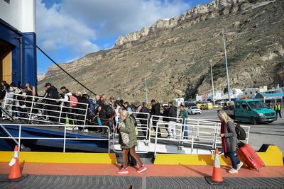 Tourists and locals flee earthquake hit Greek islands: ‘You cannot contend with nature’