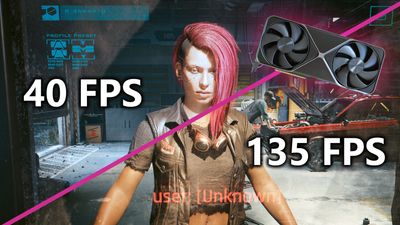 Testing Multi-Frame Gen on Cyberpunk 2077 Ray Tracing Overdrive with an RTX 5080 — 40 FPS to 135+ with 63°C temps at 1440p