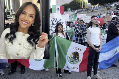 Fox News Host Asserts LA ICE Protestors Waving Mexican Flags Are 'Pro-Cartel', Gets Called Out for 'Logic Leap'