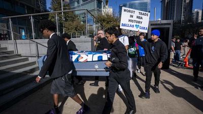 Mavericks Fans Angrily Protested Luka Doncic Trade Outside of Arena