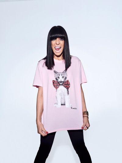 Claudia Winkleman among celebrities sporting TK Maxx T-shirts for Comic Relief