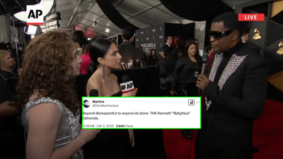 AP News Apologises For Snubbing Babyface On The Grammys Red Carpet After Viral Vid