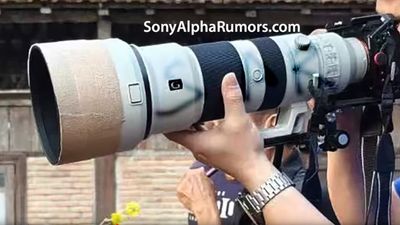 Could Sony be about to launch its longest-ever E-mount lens?