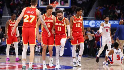 Trae Young Recreated Iverson ‘Step Over’ Celebration After Game-Winner vs. Pistons