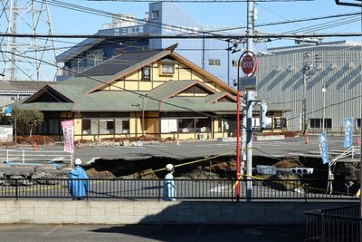 Japan's Olympic Pool-sized Sinkhole Highlights Risk Of Old Pipes