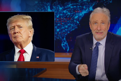 Jon Stewart lambasts Trump’s trade war with Canada: ‘We used to fight Nazis’