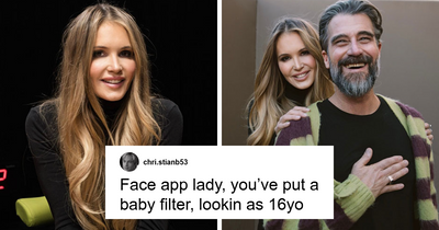 60-Year-Old Supermodel Roasted As Before-And-After Photos Uncover “Heavy Filter”