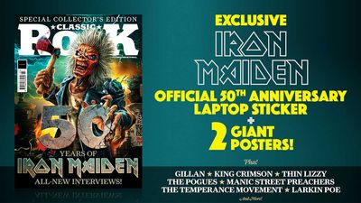 Celebrating 50 years of Iron Maiden with exclusive all-new interviews - only in the new issue of Classic Rock