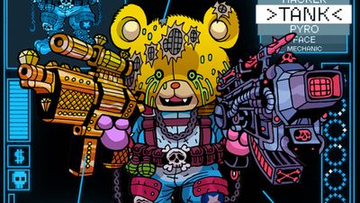 Take down the motherfluffling system with this Cy_Bear Punk TRPG