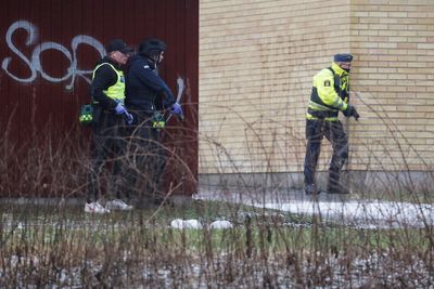 Police swarm Swedish school after 11 killed in Örebro shooting