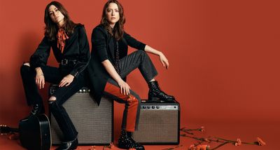 “I grew up playing bluegrass… it’s taken me years to lighten up my right hand to where I’m not breaking strings every 30 seconds!” Larkin Poe have worked on music together since they were toddlers – and their guitar sisterhood has never been stronger