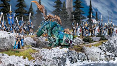 Designer says Warhammer's returning Merwyrm took "a lot of adjusting and a fair bit of unladylike language" to sculpt