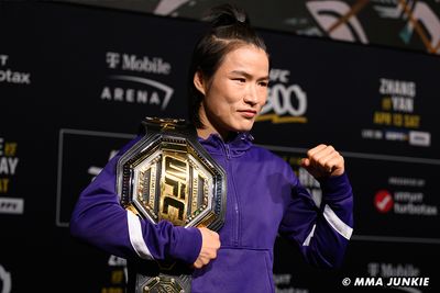 Zhang Weili embracing threat of unbeaten Tatiana Suarez at UFC 312