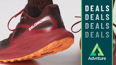 Hurry! The awesome Salomon Glide Max TR trail running shoes are up to 60% off right now